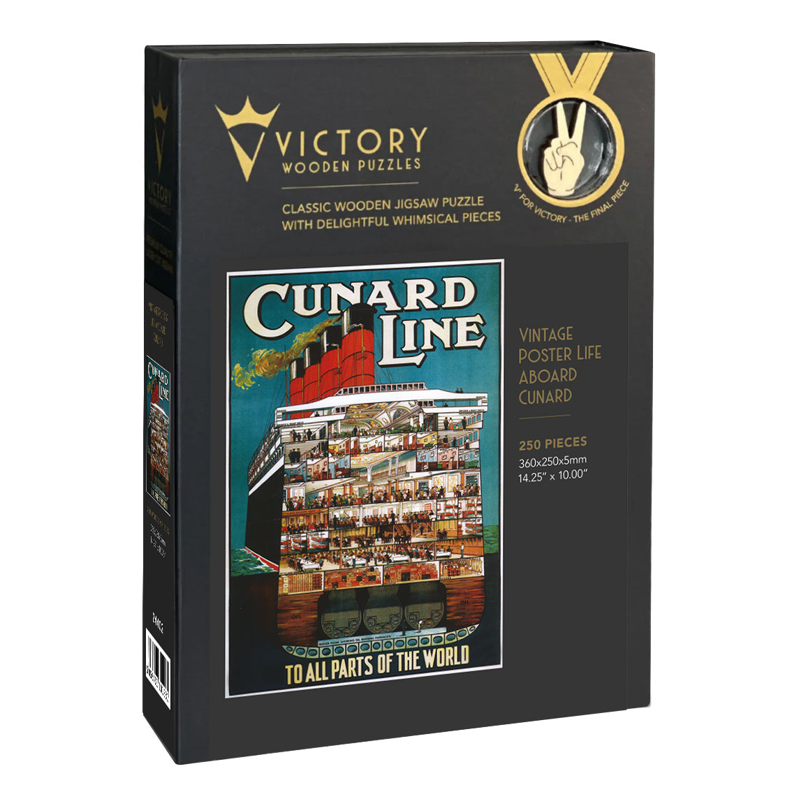 Vintage Poster - Life Aboard Cunard