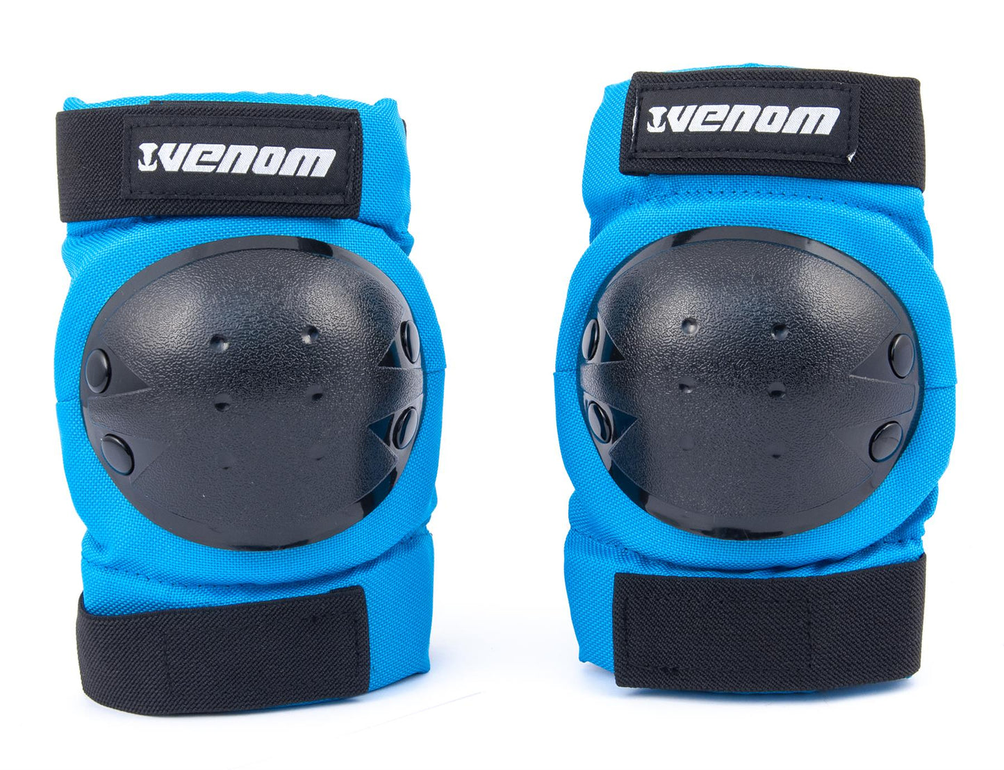 Venom Triple Knee/Elbow/Wrist Pad Set - Blue Black