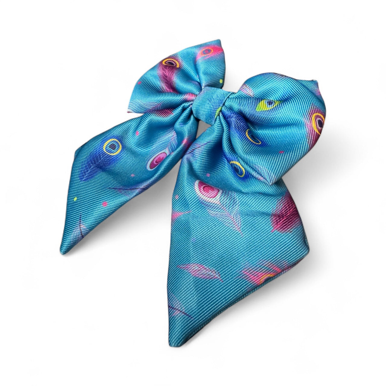 Power Peacock Sailor Bow – Bold, Beautiful & Perfect for Dress-Up Days