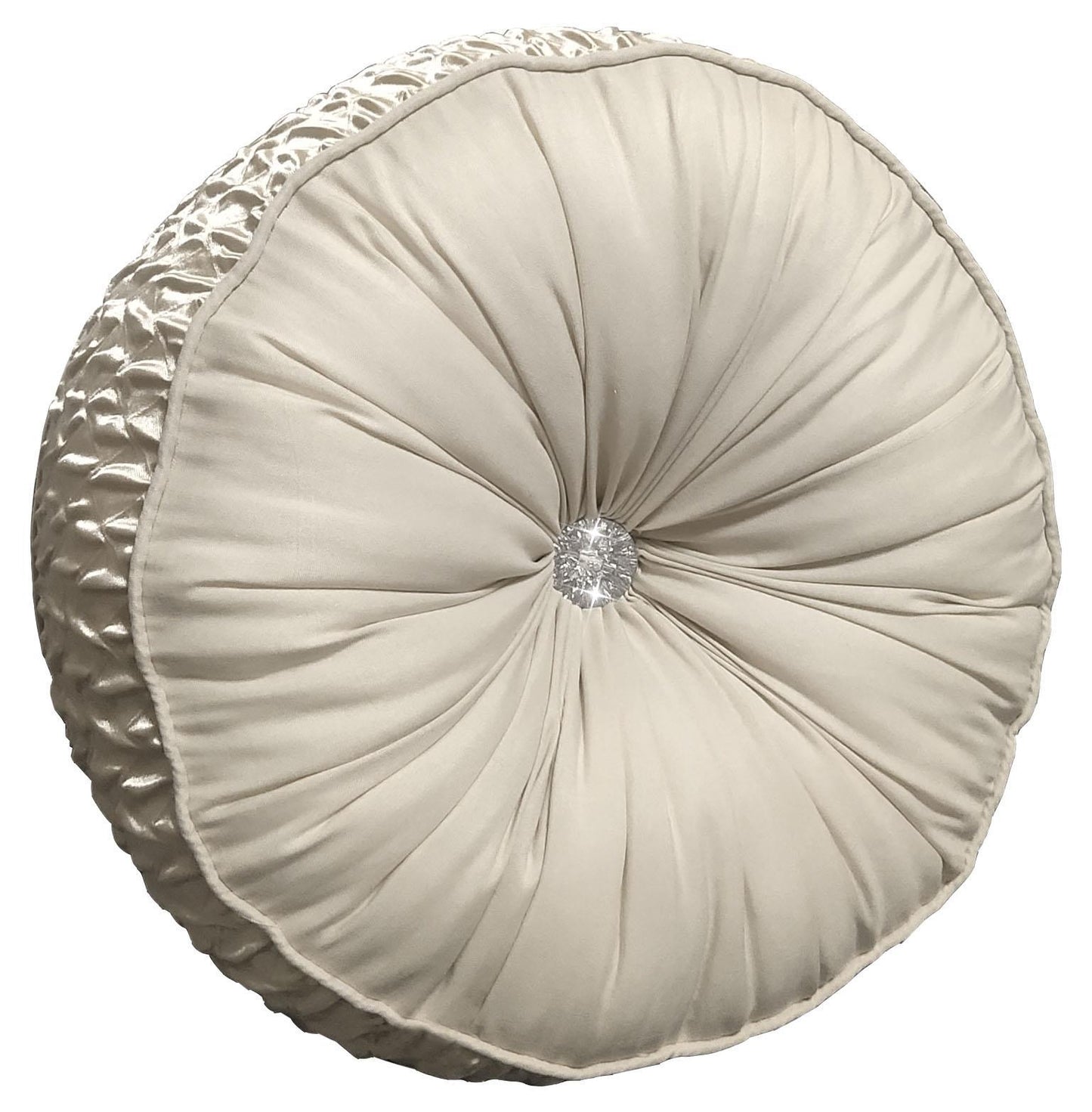 Zenia Luxurious Duvet Cover Set with Quilted Trim and Diamante Detailing Available in Single Double Kingb and Super King Sizes by OLIVIA ROCCO