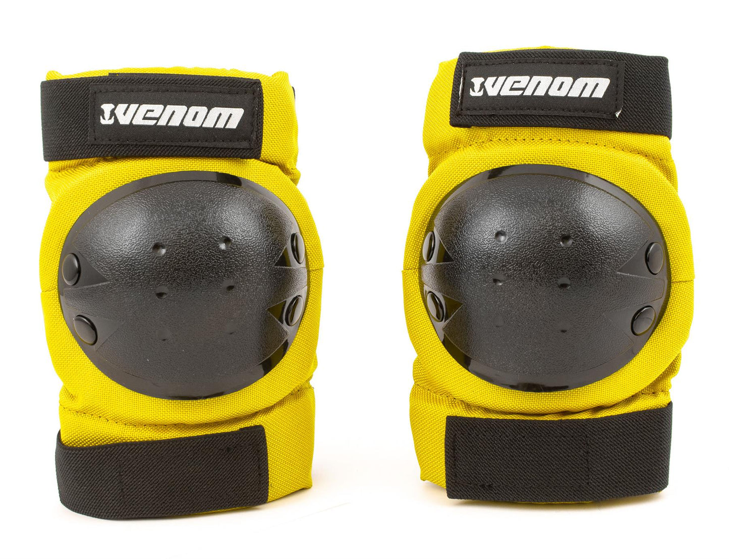 Venom Triple Knee/Elbow/Wrist Pad Set - Yellow Black