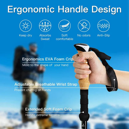 Night Cat Folding Trekking Poles