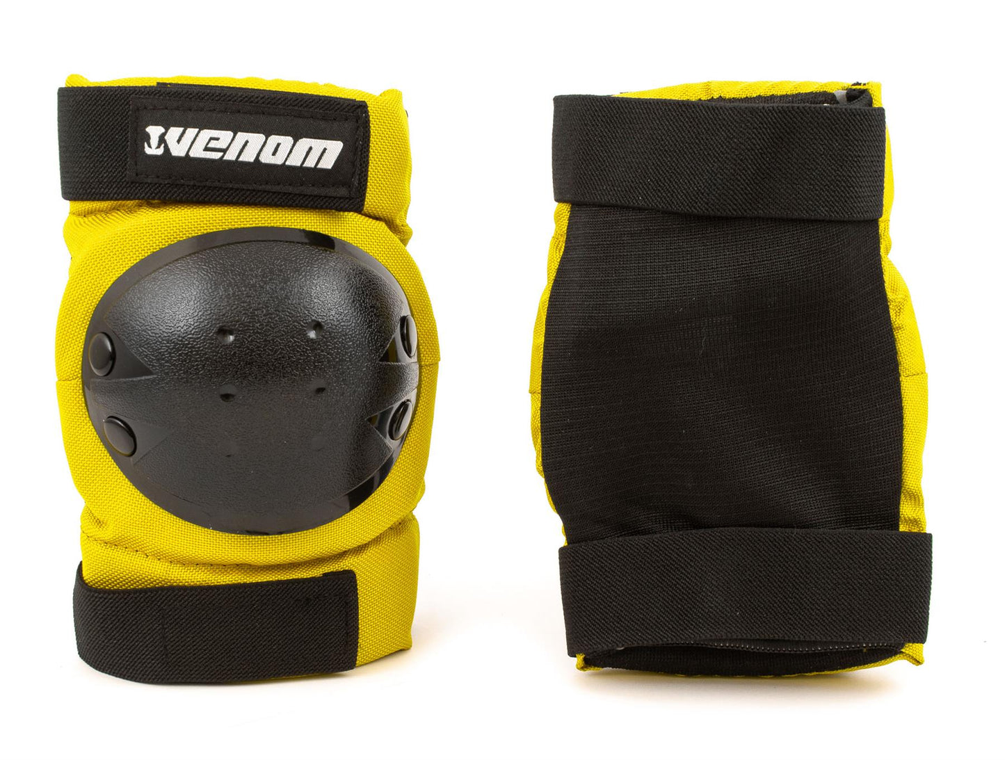 Venom Triple Knee/Elbow/Wrist Pad Set - Yellow Black