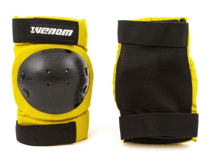 Venom Triple Knee/Elbow/Wrist Pad Set - Yellow Black