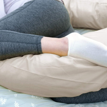 12 Ft Maternity Pillow And Case - Brown