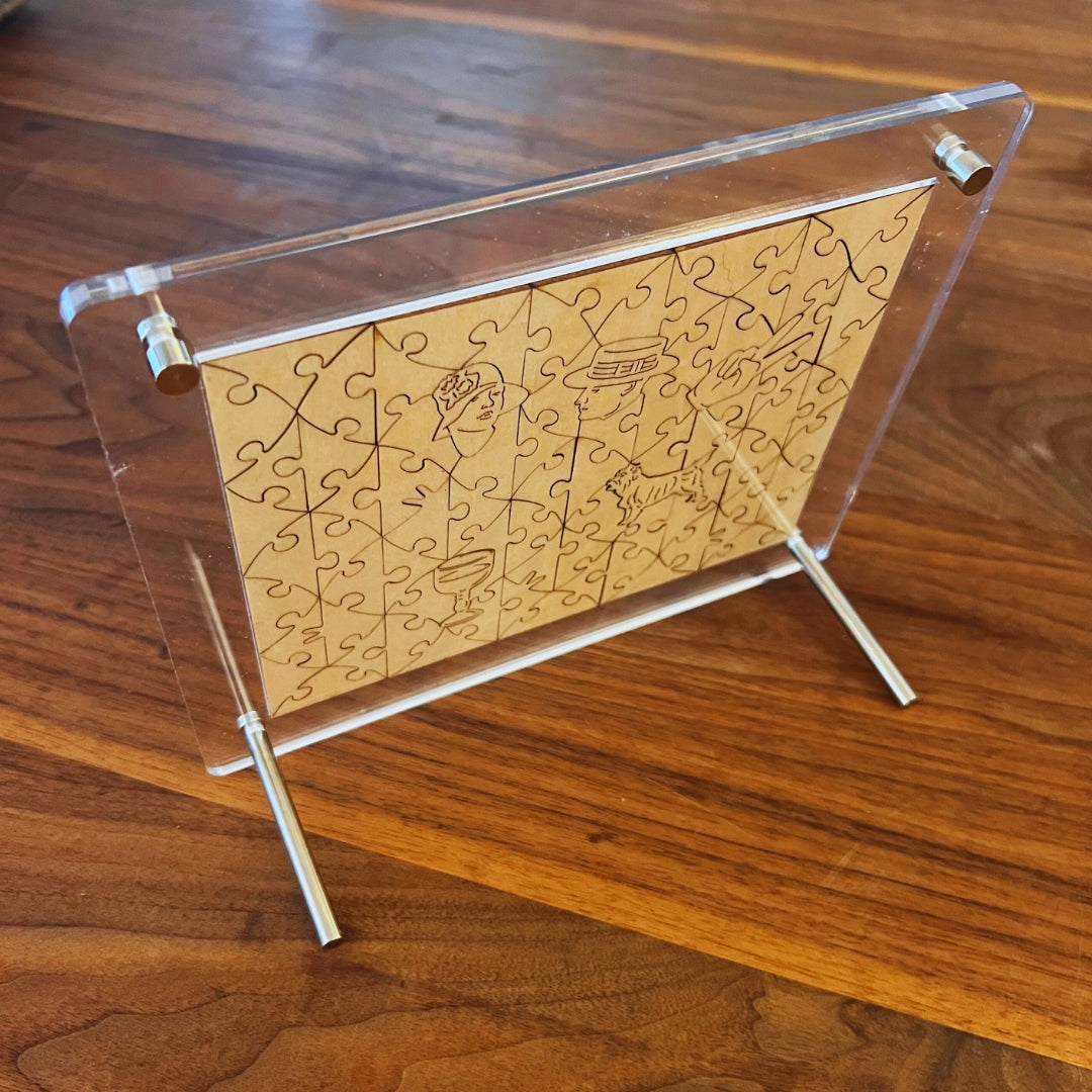 Double Sided Acrylic Frame - For MINI QT 170x136mm