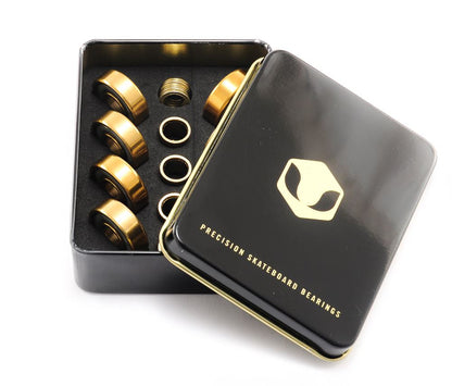 Venom Precision Gold Skateboard Bearings - Skate Rated