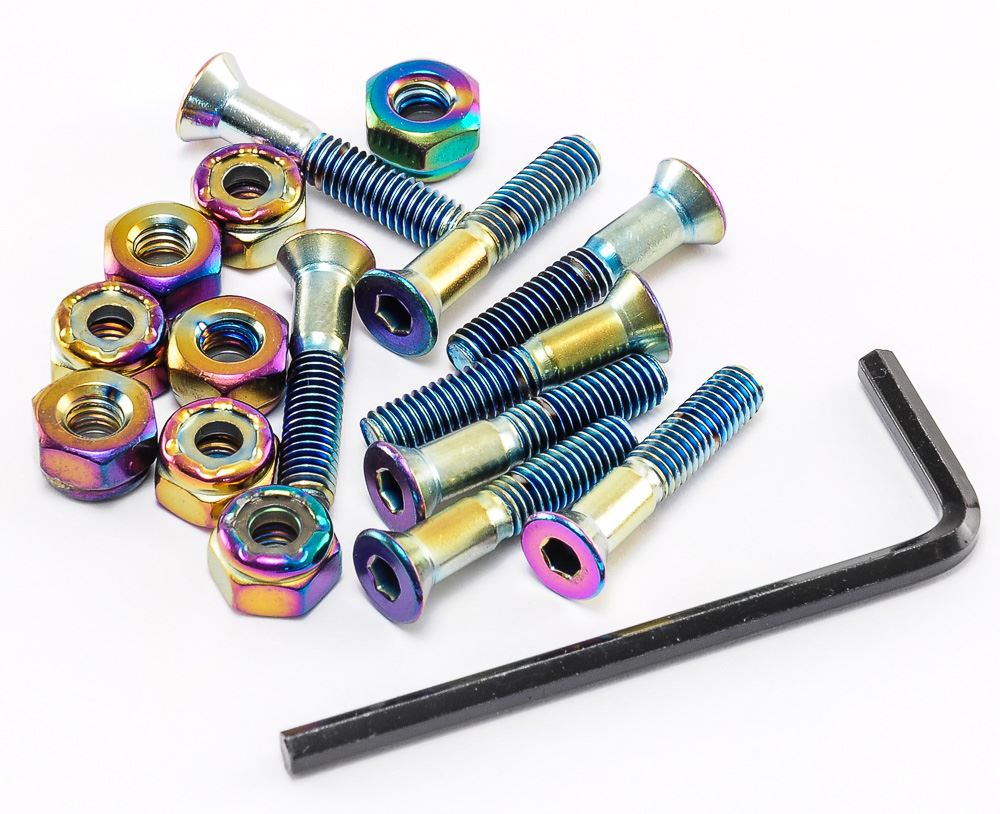 Venom Premium Hardware 1" - Anodised - Neochrome