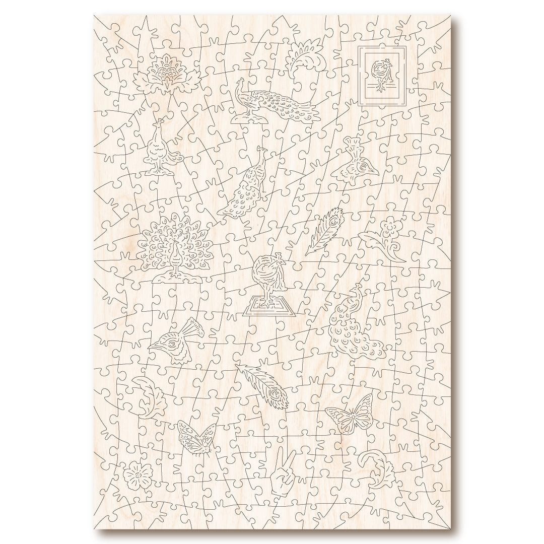 Peacock On Turkish Rug