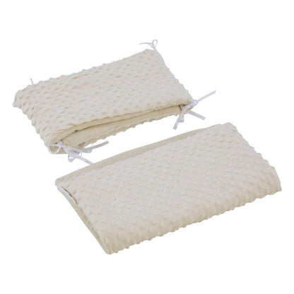 2pc Dimple Crib/Cradle Quilt & Bumper Bedding Set