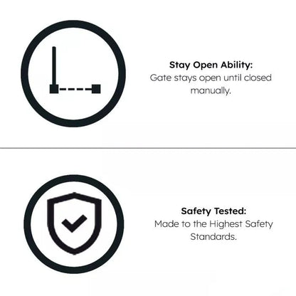 FYLO Baby Safety Stair Gate Pressure Fit 75-86cm