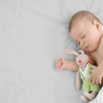 2x Spacesaver Cot Fitted Sheet 100% Cotton 100x52cm