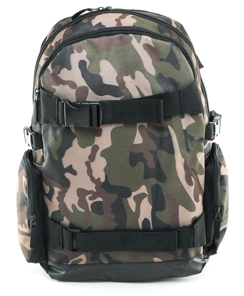 Venom Skateboards PRO Backpack with Skate Carrier - Camo