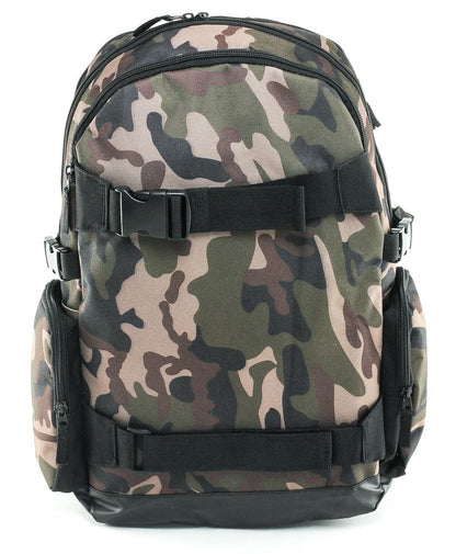 Venom Skateboards PRO Backpack with Skate Carrier - Camo