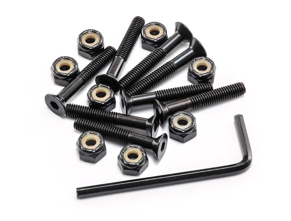 Venom Hardware - 1.25" - Allen - Black