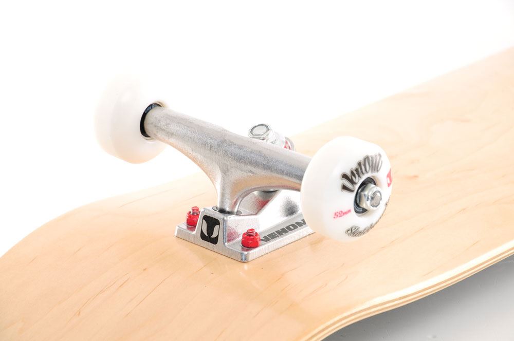 Venom Core Complete Built Skateboard - Natural/Raw - 8.0