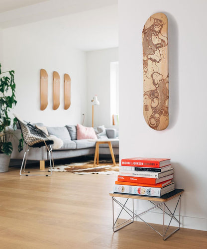 Venom Skateboard Art Unvarnished Deck Pack 8.0"