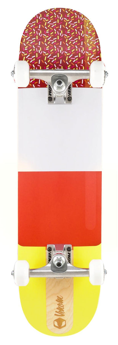 Venom Junior Complete Skateboard - Ice Lolly - 7.25"