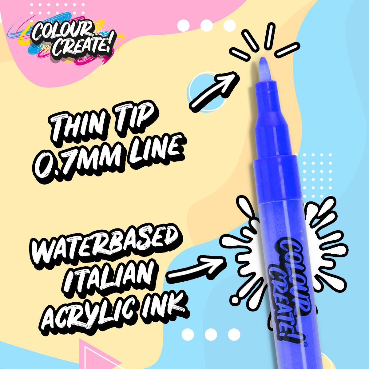 Venom Skateboards Deck & Colour Create Pens + Deck Wall Hanger