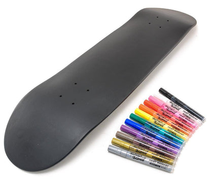 Venom Skateboards Deck & Colour Create Pens + Deck Wall Hanger