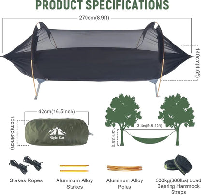 Night Cat Hammock Tent