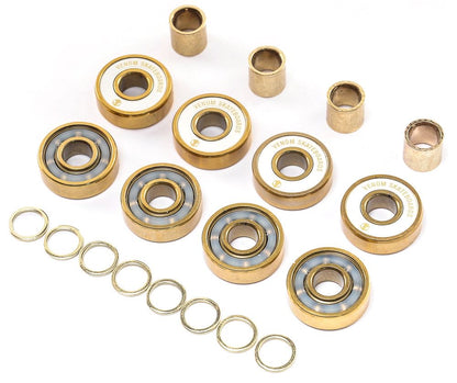 Venom Precision Gold Skateboard Bearings - Skate Rated