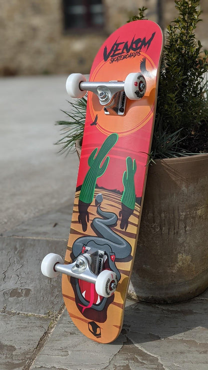 Venom Junior Complete Skateboard - Desert Viper - 7.25"