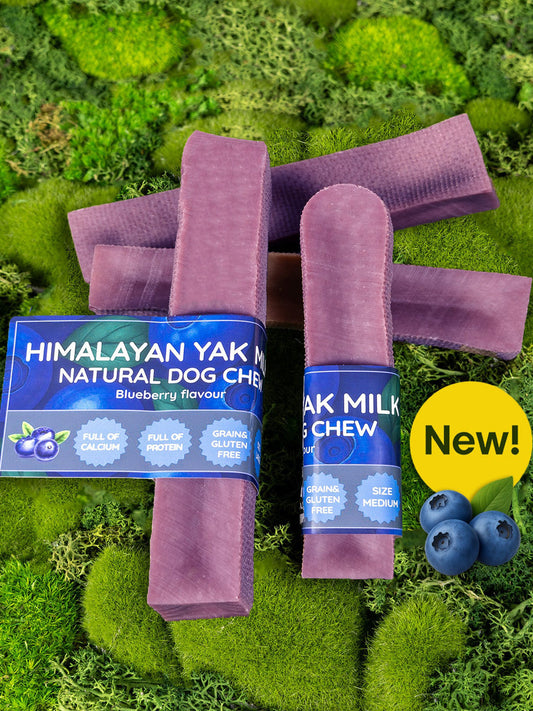 Blueberry Yak Dog Chew