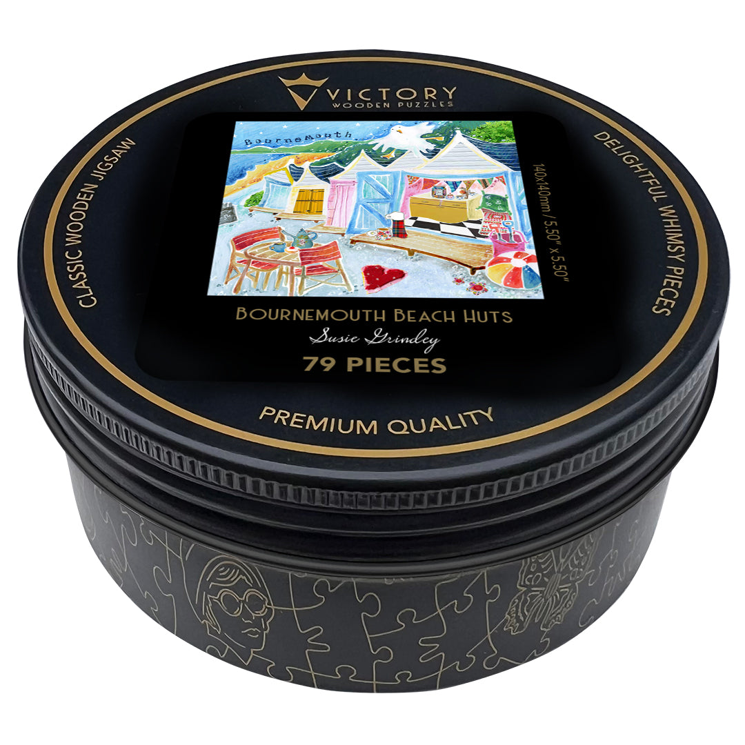 Bournemouth Beach Huts MINI QT