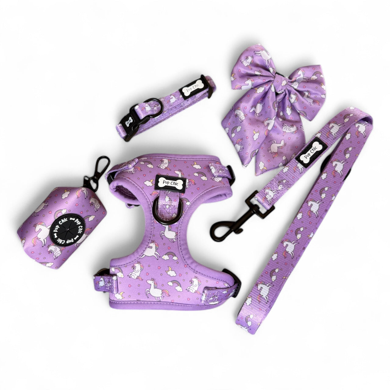 Daydreams & Unicorns XXS Step-In Adjustable Harness – Magical Comfort for Tiny Pups & Puppies