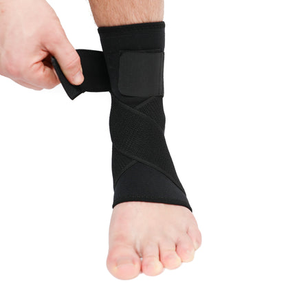 Apara Adjustable Ankle Support – Lightweight Compression Sleeve for Everyday Use and Activity