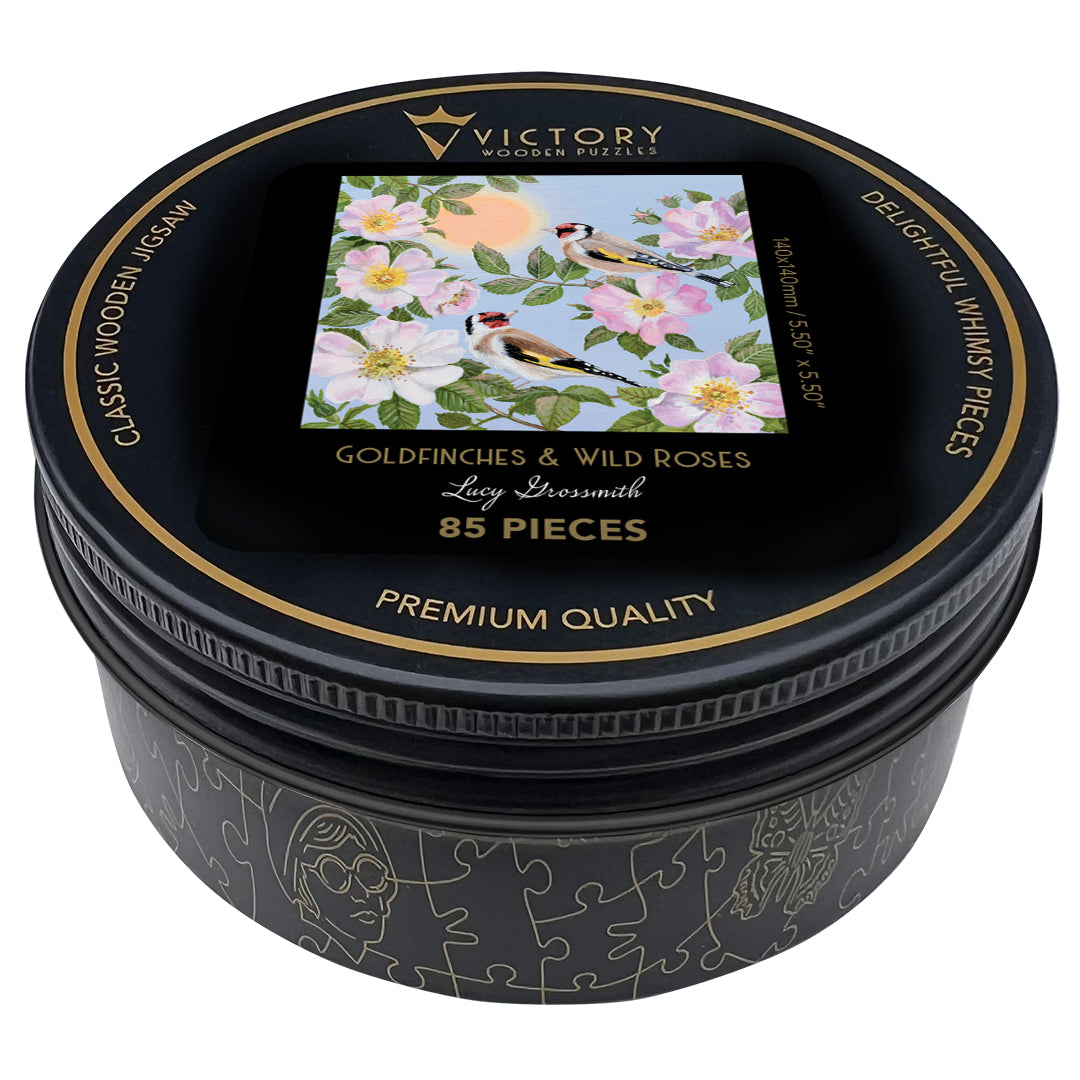 Goldfinches & Wild Roses MINI QT