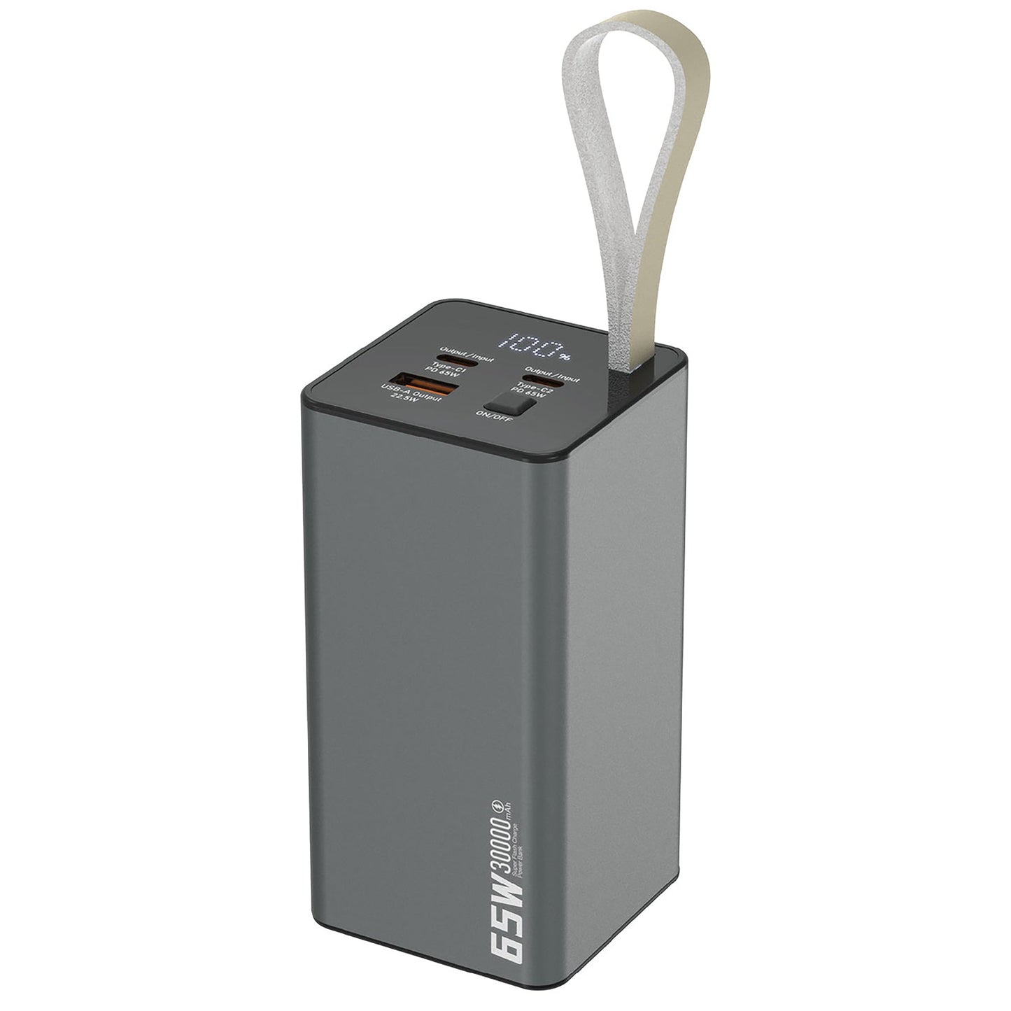 Maplin 30,000mAh USB-A / USB-C PD 65W Power Bank