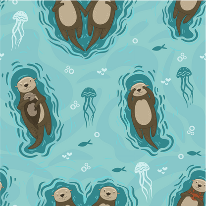 Otterly Lovely Sailor bow 🦦💙