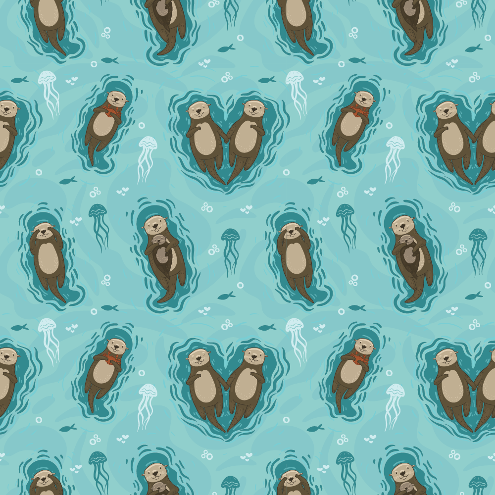 Otterly Lovely Dog Settle Mat - The Perfect Travel Mat for Your Dog! 🦦💙