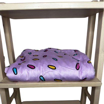 Pink Sprinkles For Days blanket - fleece dog blanket
