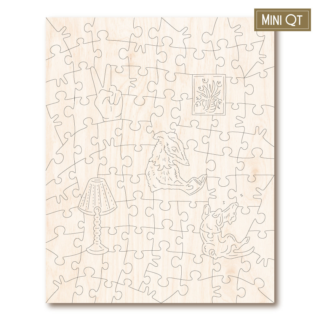 Please Don't Let The Dog In The Bed MINI QT