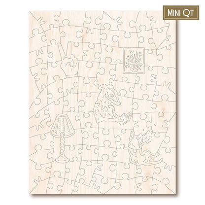 Please Don't Let The Dog In The Bed MINI QT