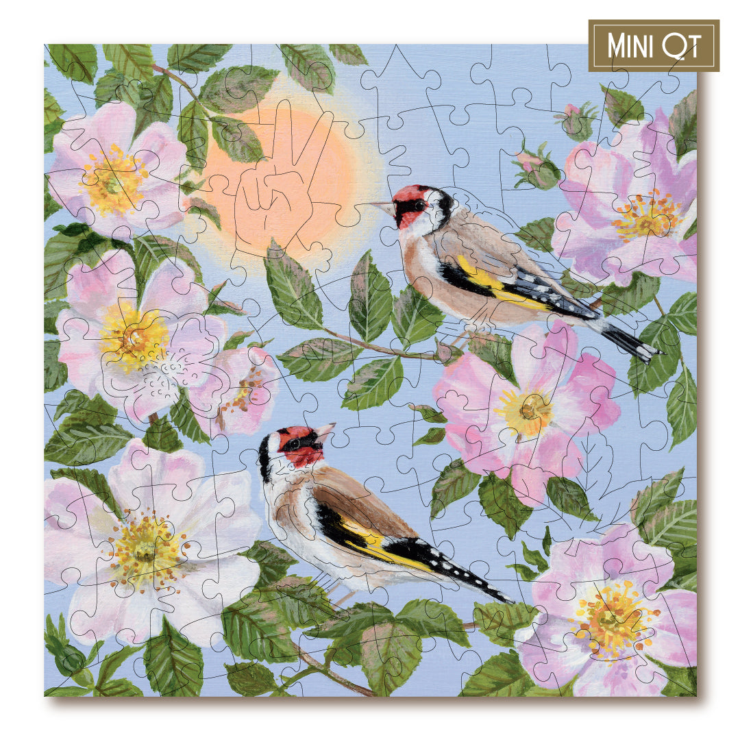 Goldfinches & Wild Roses MINI QT