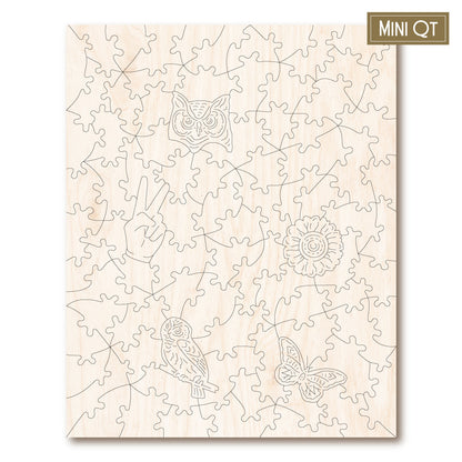 Owls In Bloom MINI QT