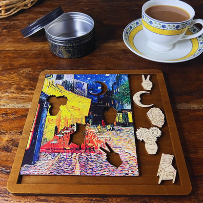 Café Terrace at Night MINI QT