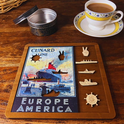 Vintage Poster - Cunard Line MINI QT