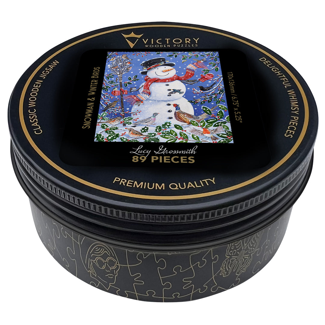 Snowman & Winter Birds MINI QT