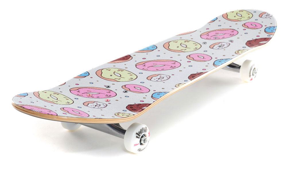 Venom Professional Grade Skateboard Griptape 9" x 33" - Donuts