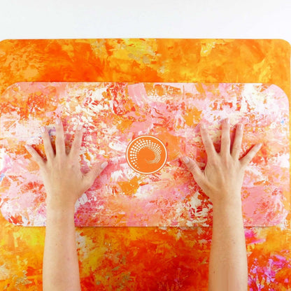Aurelia Orange Gallery Mat