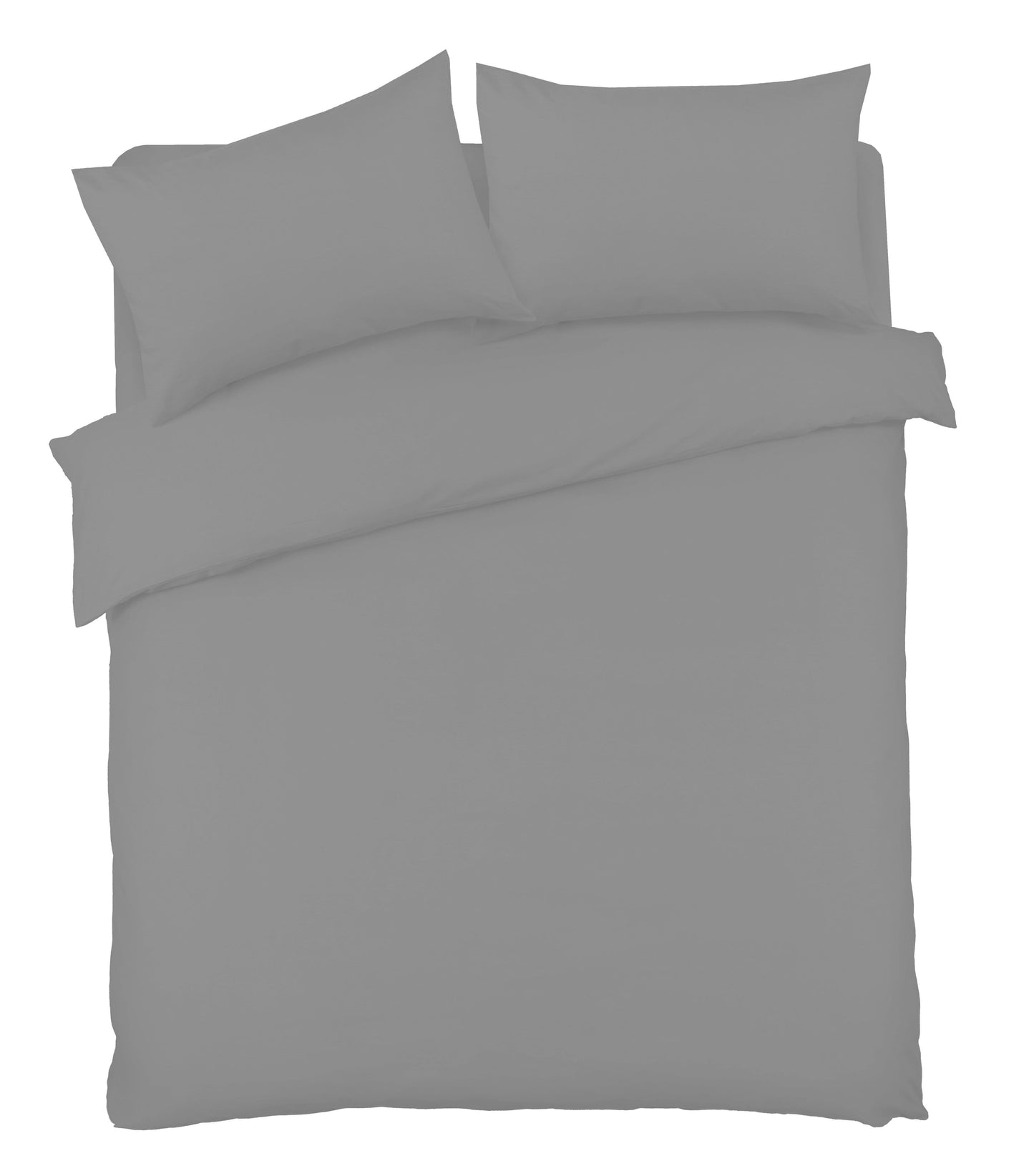 Basics Luxury Cotton-Rich Duvet Set Soft and Durable Bedding Available in Single Double King Super King Sizes Elegant Color Options by OLIVIA ROCCO