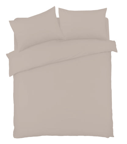 Basics Luxury Cotton-Rich Duvet Set Soft and Durable Bedding Available in Single Double King Super King Sizes Elegant Color Options by OLIVIA ROCCO