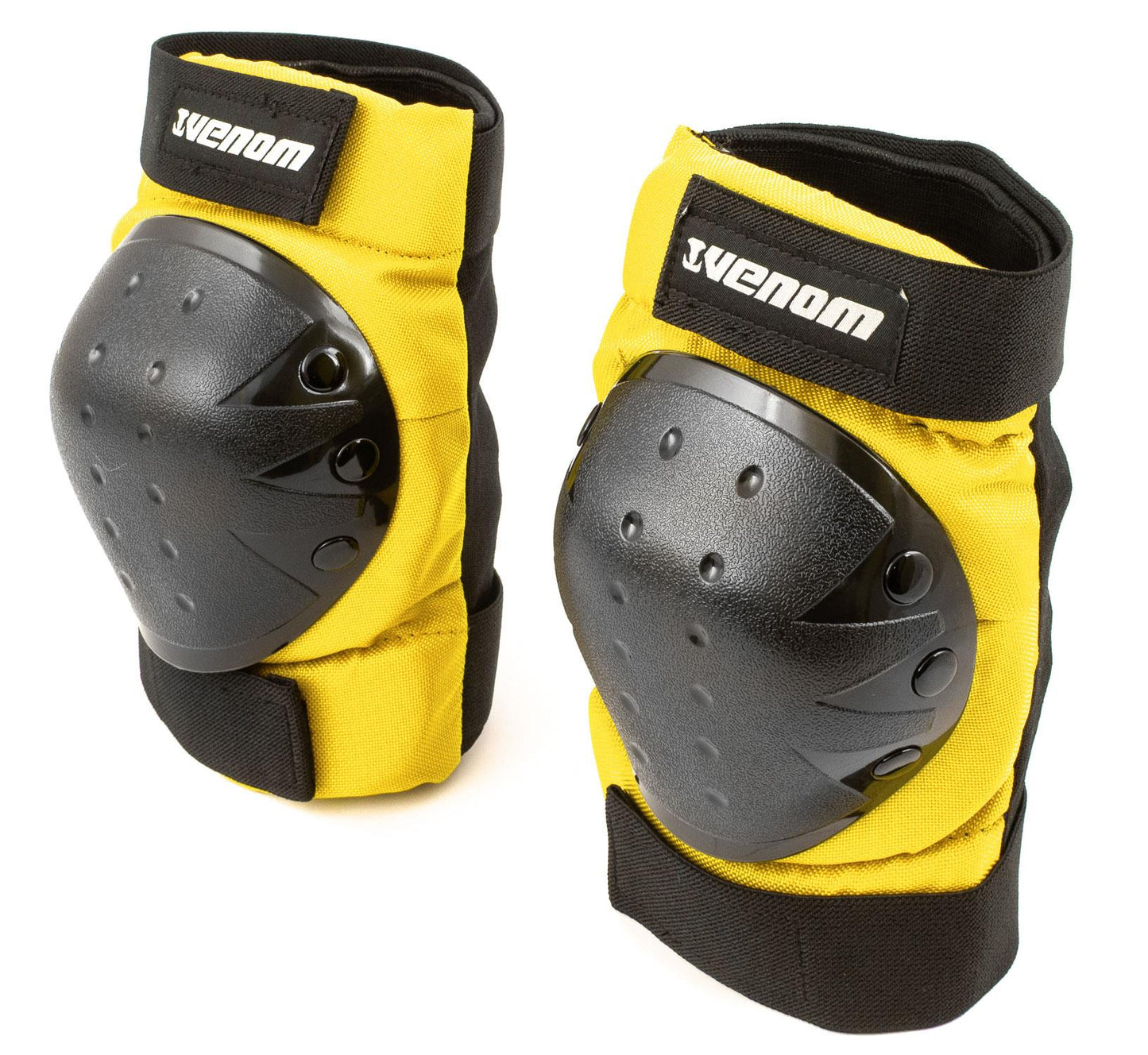 Venom Triple Knee/Elbow/Wrist Pad Set - Yellow Black