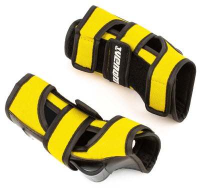 Venom Triple Knee/Elbow/Wrist Pad Set - Yellow Black