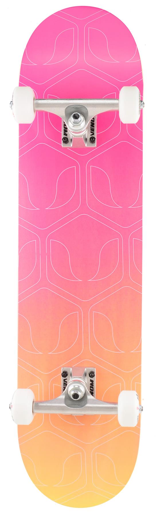 Venom Core Complete Skateboard - Outline Fade Pink - 7.75"